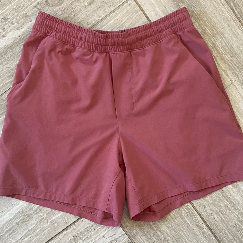 Men’s Lululemon Athletic Short, no liner, 5 inch inseam.  Excellent condition.